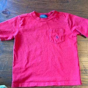 Red 3T Polo T-shirt